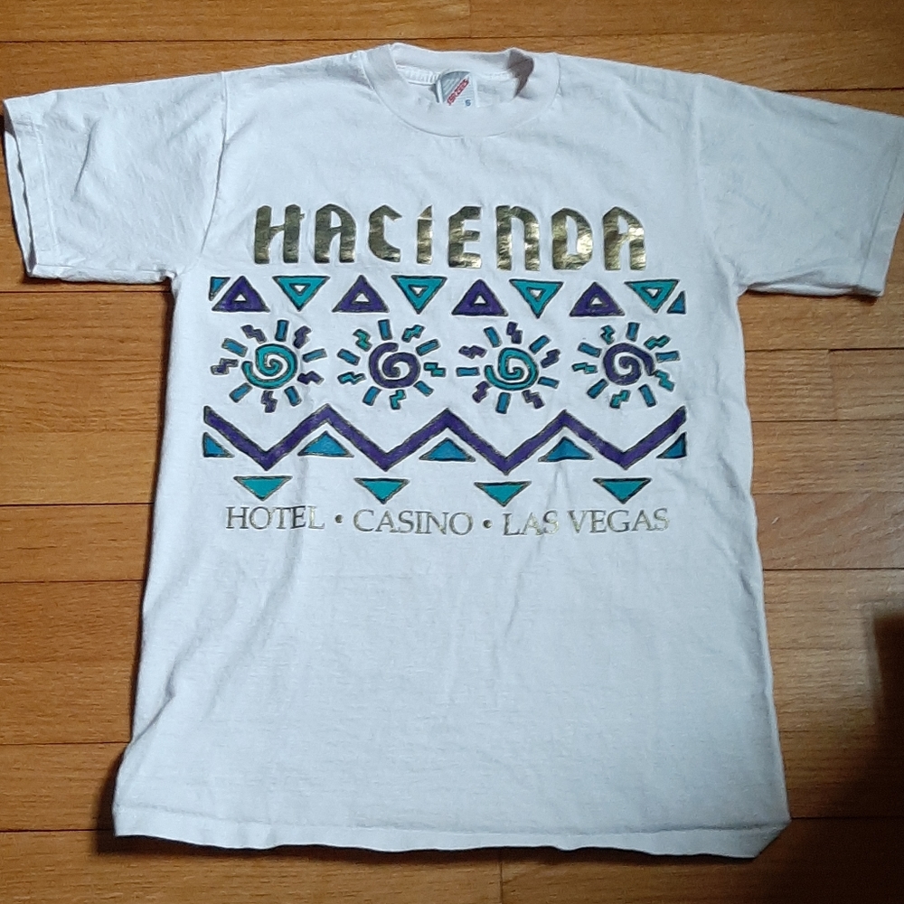 Rare Vintage Las Vegas Hacienda Hotel & Casino Graphic Tees - Picture 3 of 12